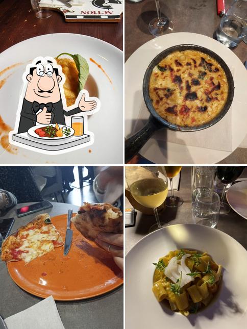 Platti al Trattoria Pizzeria Ieri, Oggi, Domani