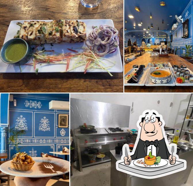 Food at Cafe Bluez