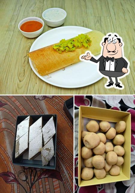 The interior of Jaggu Mithai