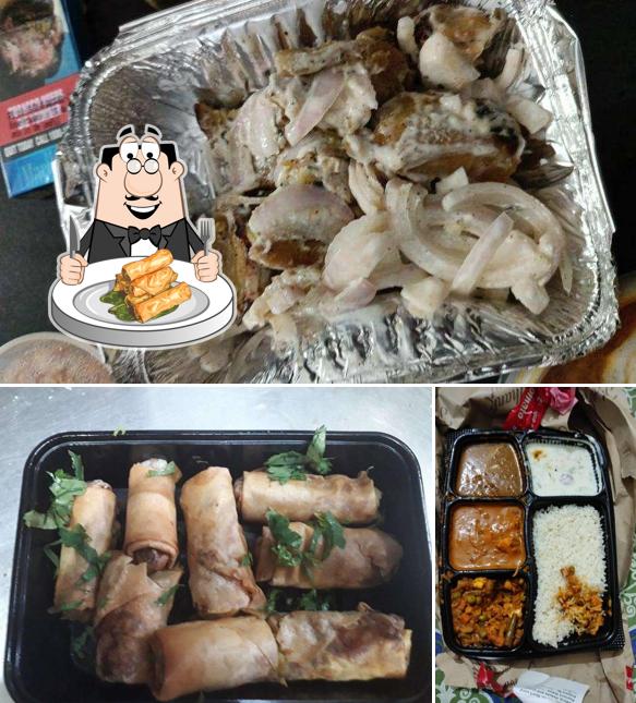 Spring rolls at Kirman Kitchen