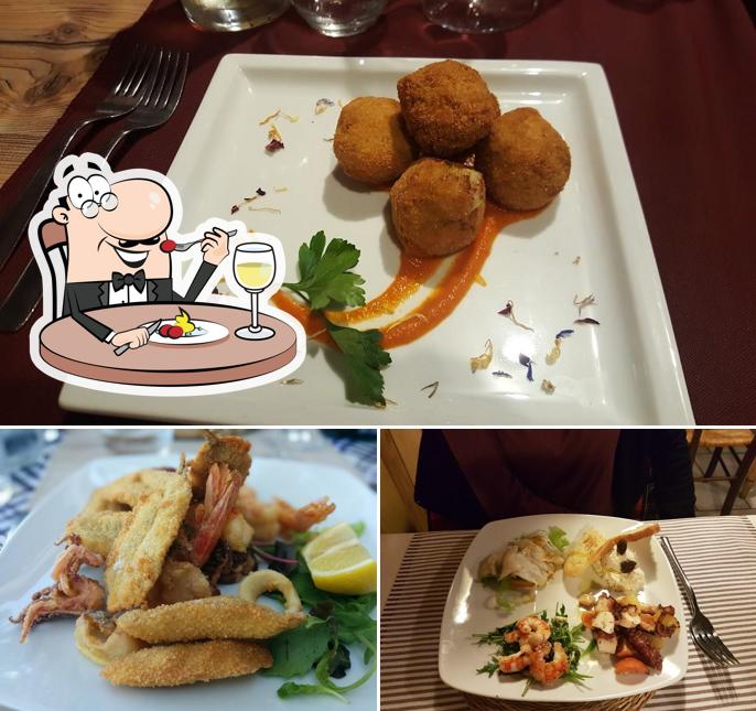 Platti al Osteria Istriano di Giobi e Oxa