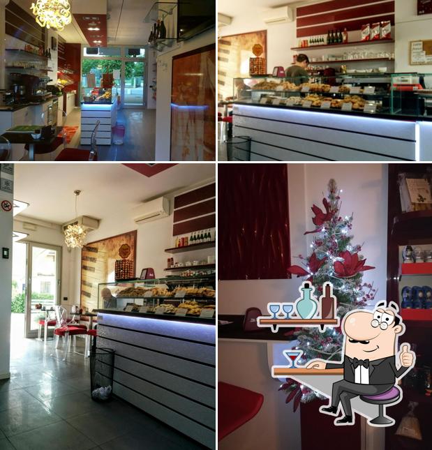 Gli interni di Pan Caffé da Elena