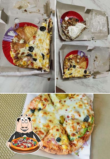 Pick pizza at Raju's Pizza Corner And Pavbhaji Juice Center