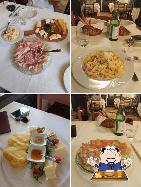 Platti al Trattoria Da Catine