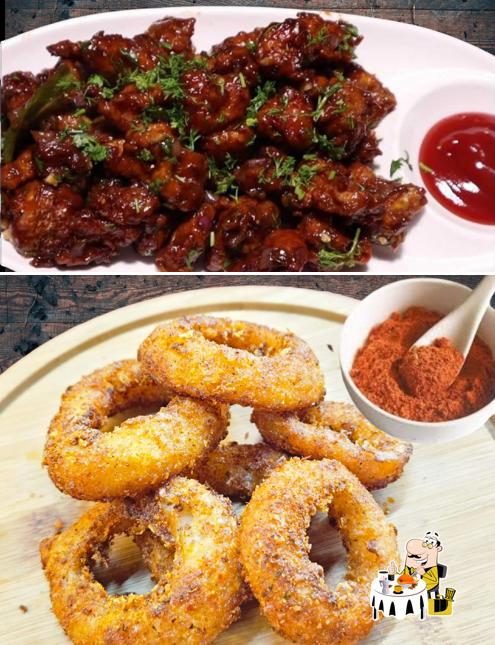Meals at V1 Cafe