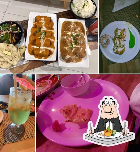 Food at Green Leaf Cafe
