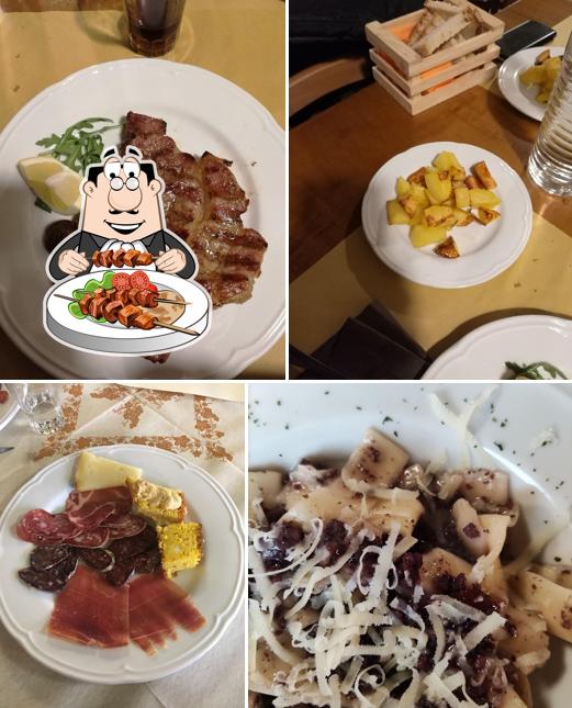 Cibo al Osteria Corridore