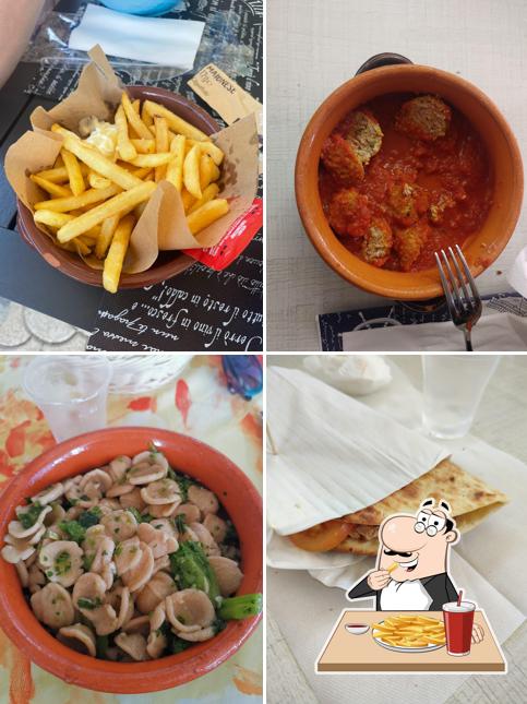 Patatine fritte al Bar Friend's...birreria...paninoteca..rosticceria