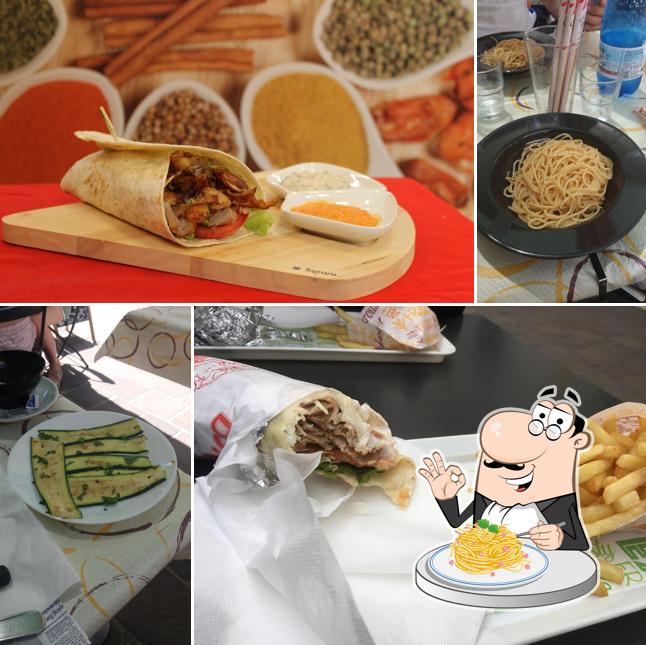 Spaghetti alla carbonara al Doner Foods Kebab Halal