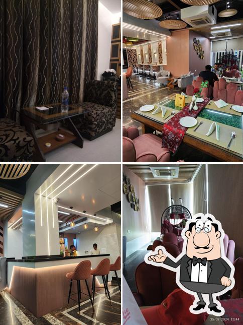 The interior of Hotel Simna International