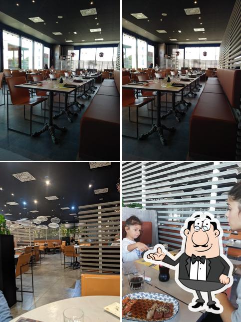 Gli interni di Sushikó