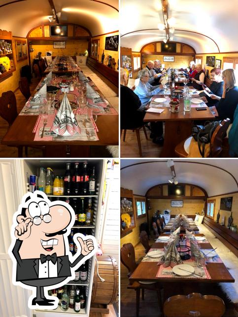 Dai un'occhiata agli interni di Wolff's Stübli