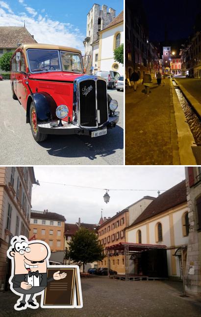 Gli esterni di Restaurant du Marché