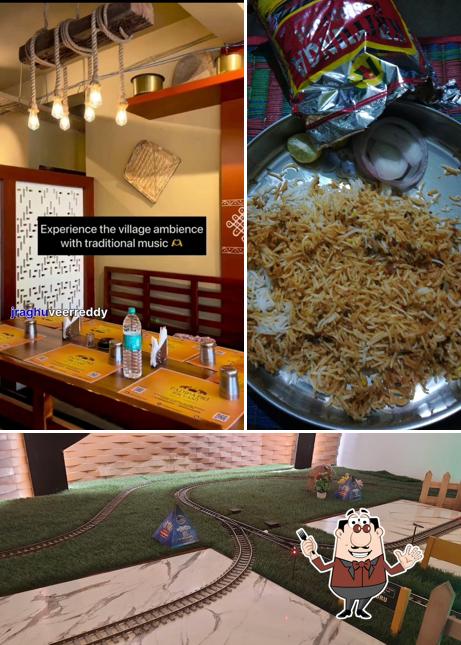 The restaurant's food and beverage