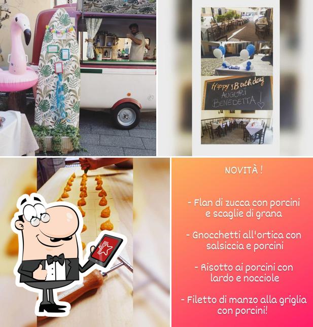 Goditi la vista dagli esterni di Antica Trattoria Golfieri