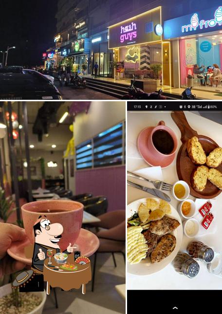 The restaurant's food and exterior