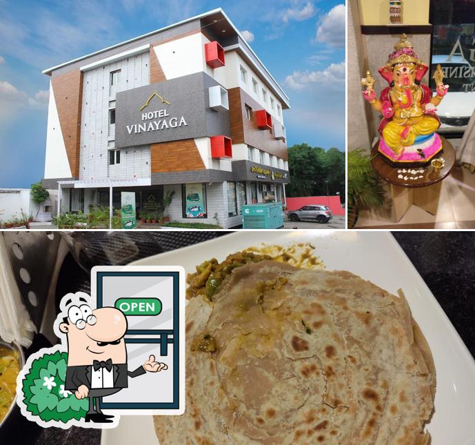 The picture of Mapilai Gounder Restaurant Kumbakonam’s exterior and food