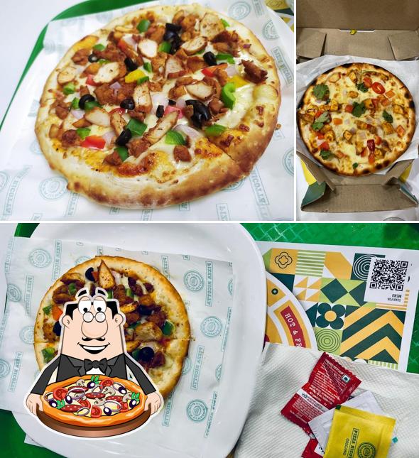 Try out different kinds of pizza