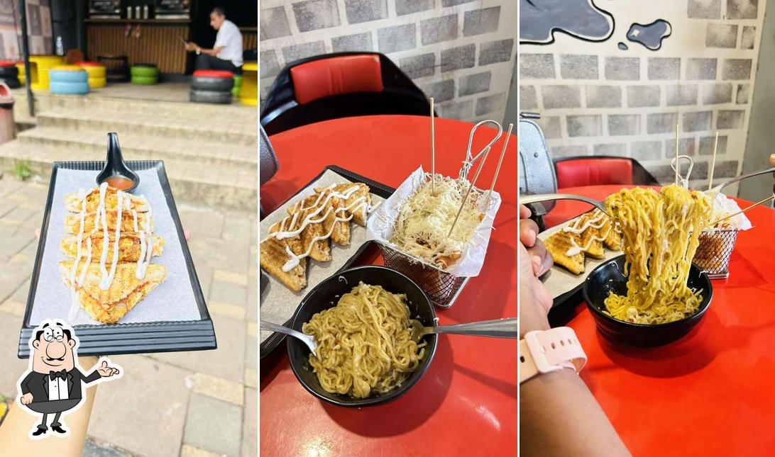 The interior of High On Chai Cafe