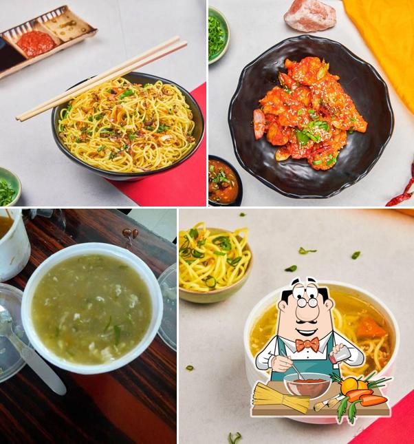 Spaghetti bolognese at Ninja Noodle