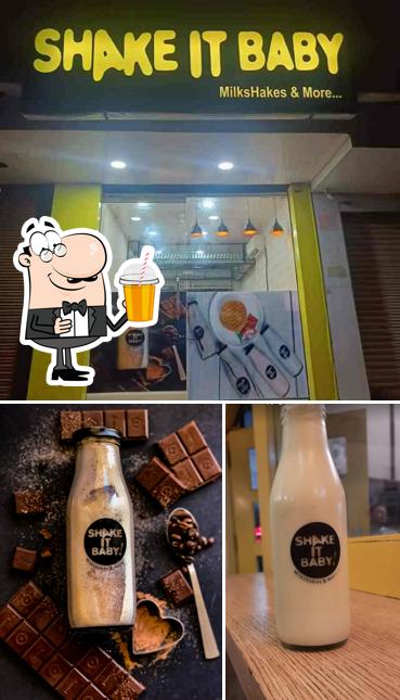 Enjoy a drink at Shake It Baby