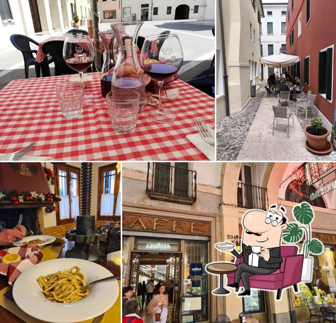 Gli interni di TRATTORIA AI DUE MORI DI CANCELLIER ELENA