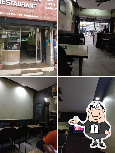 Check out how Sammaan veg. Restaurant looks inside
