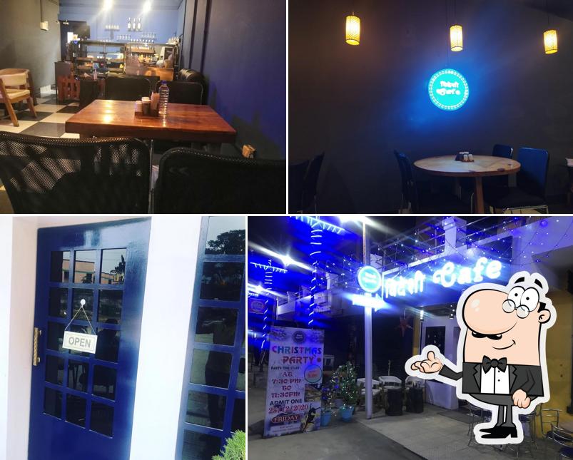 The interior of deshi Café