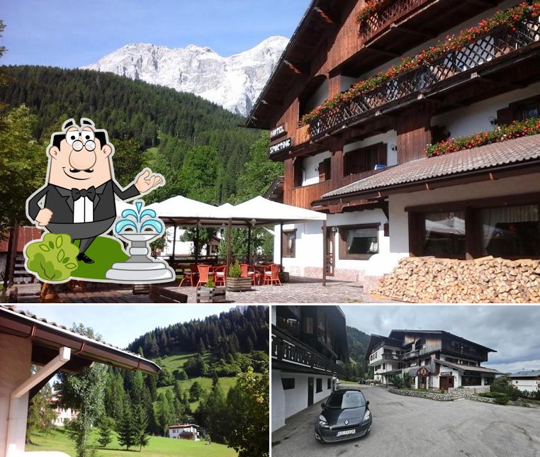 La parte esterna è una caratteristica importante di Hotel Sporting