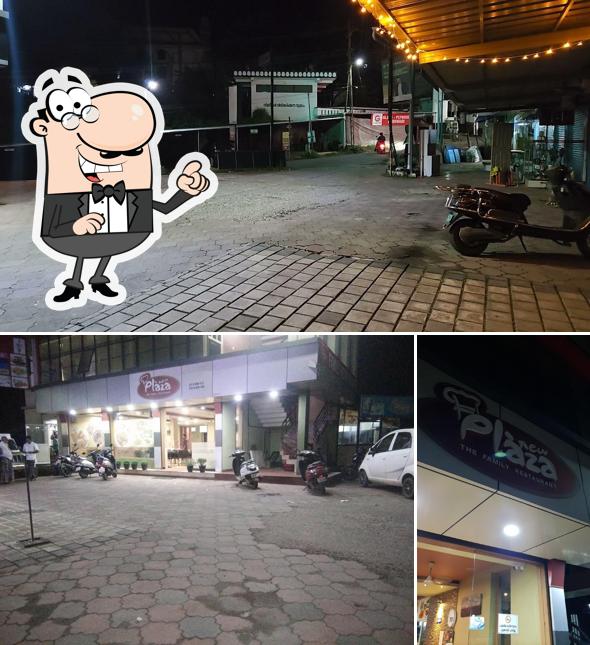 The exterior of Plaza Restaurant, Koduvally