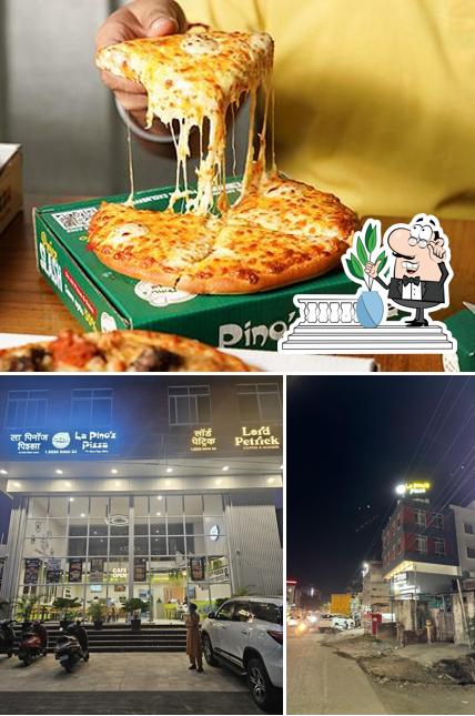 The picture of exterior and food at La Pino'z Pizza Ahilya Nagar