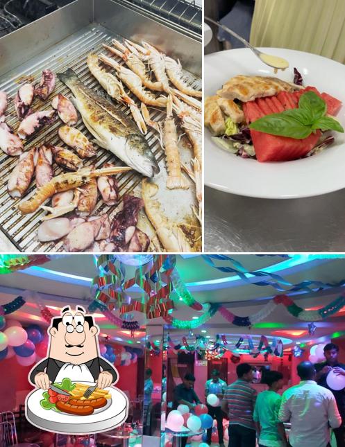 Food at Sun City Bar & Restaurant