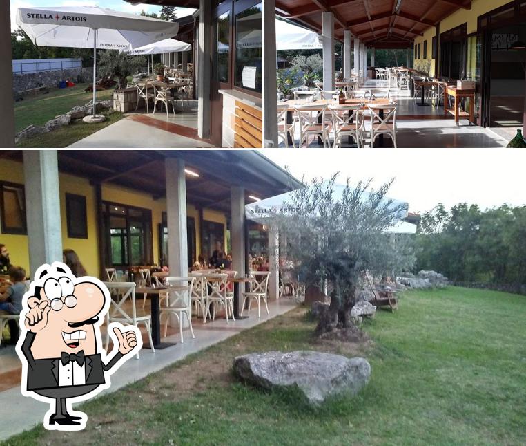 Gli interni di DOM Bistrò