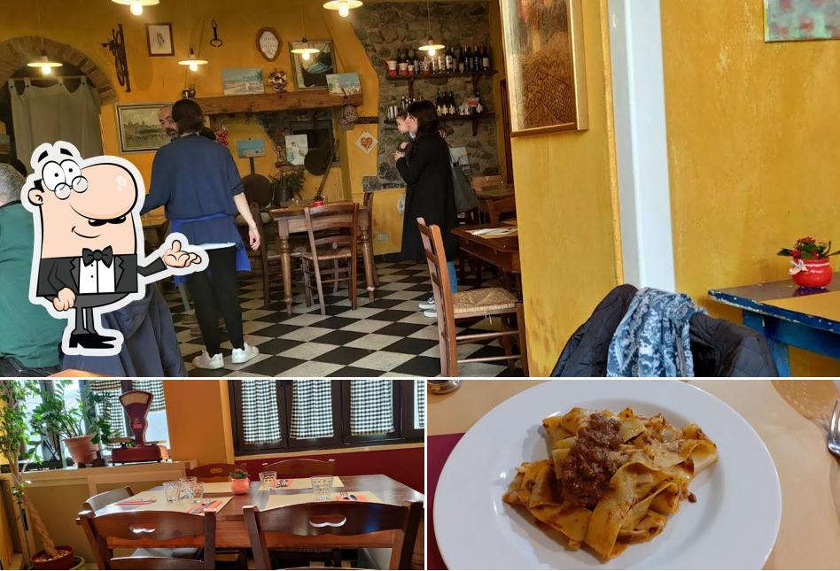 Dai un’occhiata alla foto che raffigura la interni e cibo di Cosa si mangia?