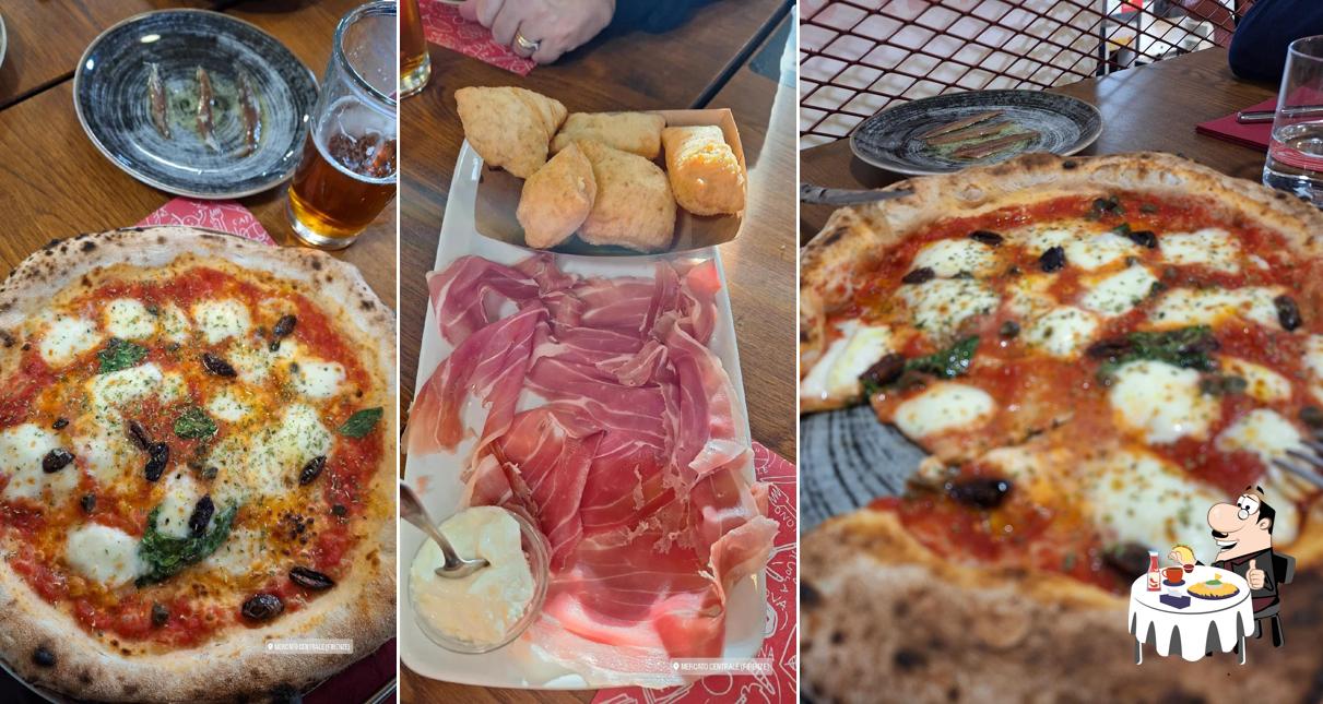 Piatto di formaggi al La pizza di Romualdo