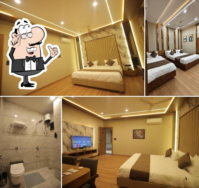 The interior of Hotel Raghavji