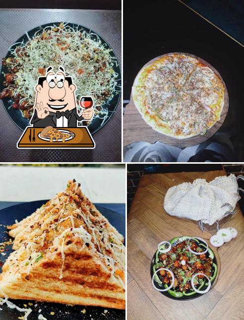Pick different types of pizza Pick different types of pizza