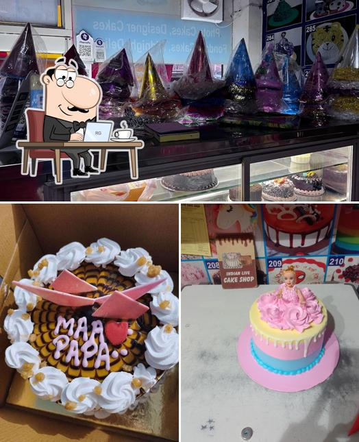 The interior of Indian Live Cake Shop