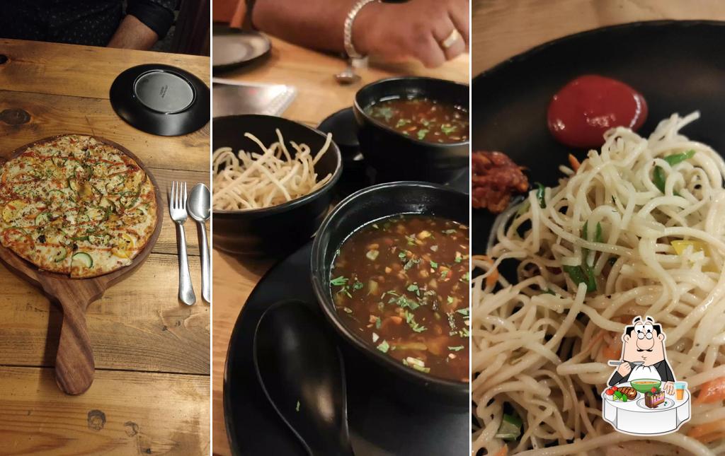 Hot and sour soup at M G Grand Hotel & Lodging