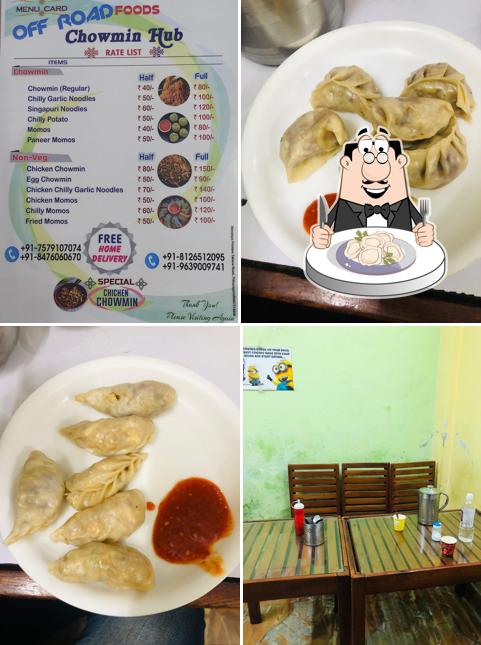 Dumplings at Off road foods