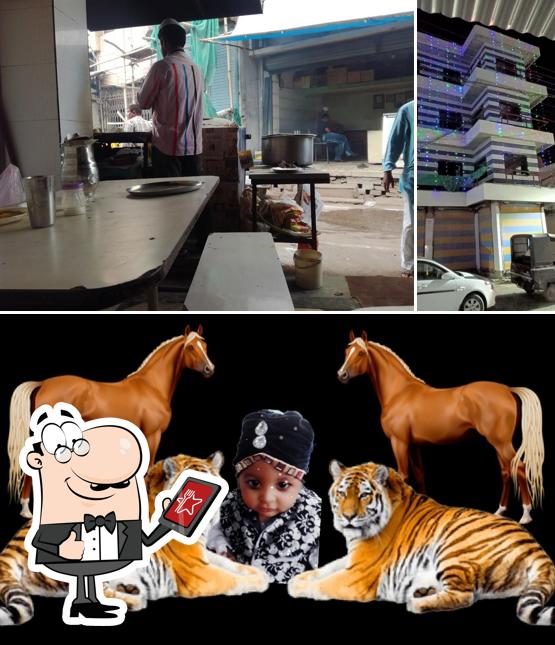 Check out how lucky nonveg restaurant looks outside