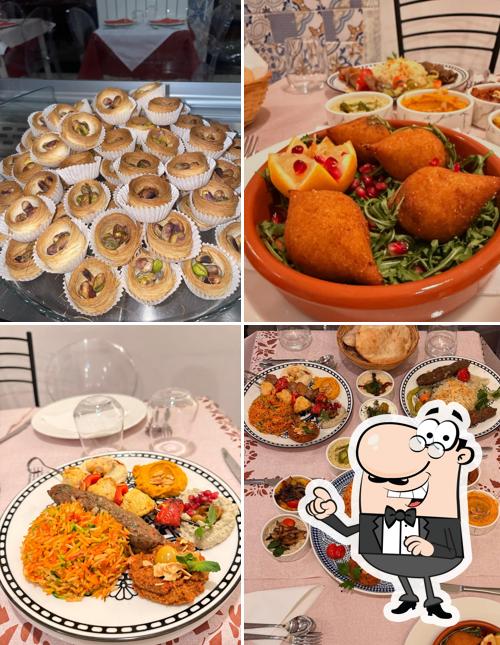 Gli interni di Leila restaurant