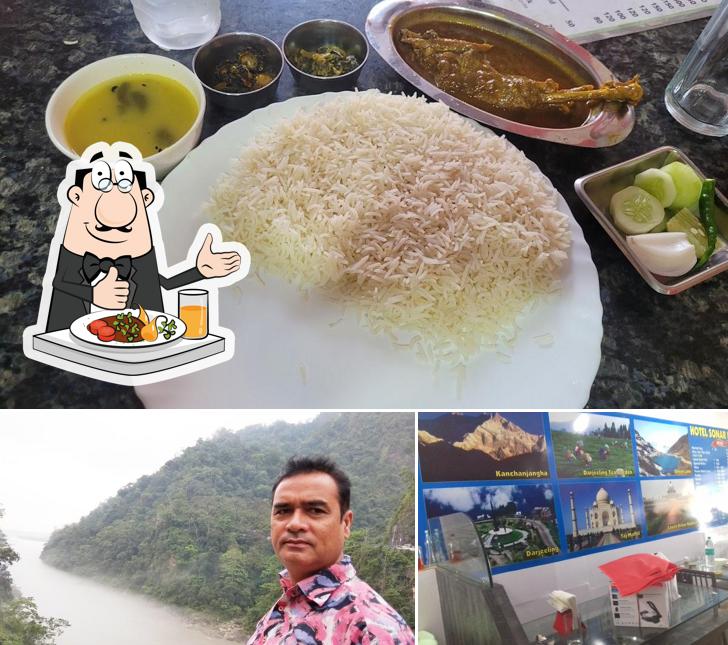 Food at Sonar Bangla Hotel