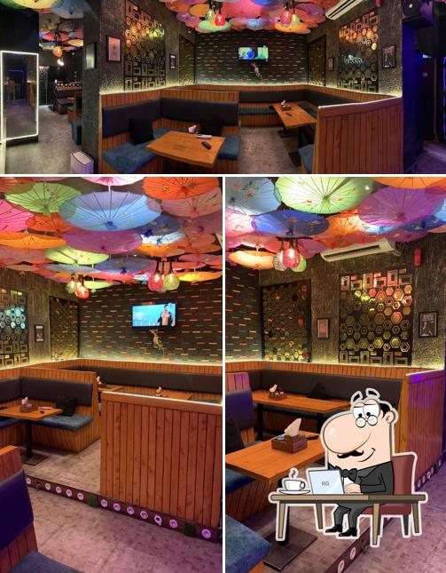 Check out how The Level Up Cafe looks inside