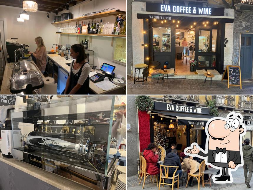 Gli interni di EvaCoffee&Wine