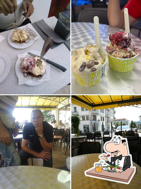 Gelateria Caffè Derby si caratterizza per la cibo e interni