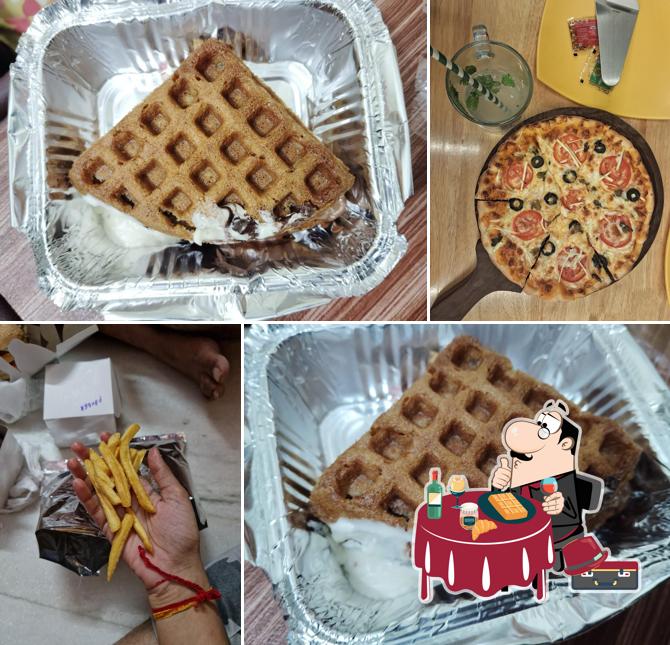 Waffles at Bella Cia Cafee