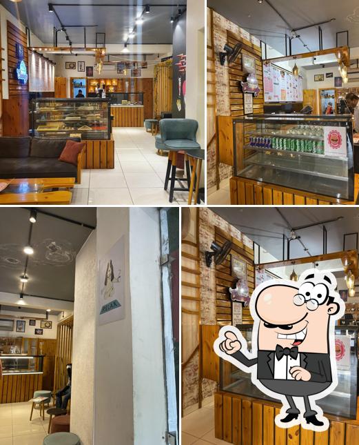 Take a seat at one of the tables at The Dream Creamery phase 2 ptl