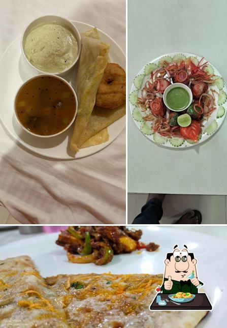 Food at AB Pure Vegetarian Restaurant