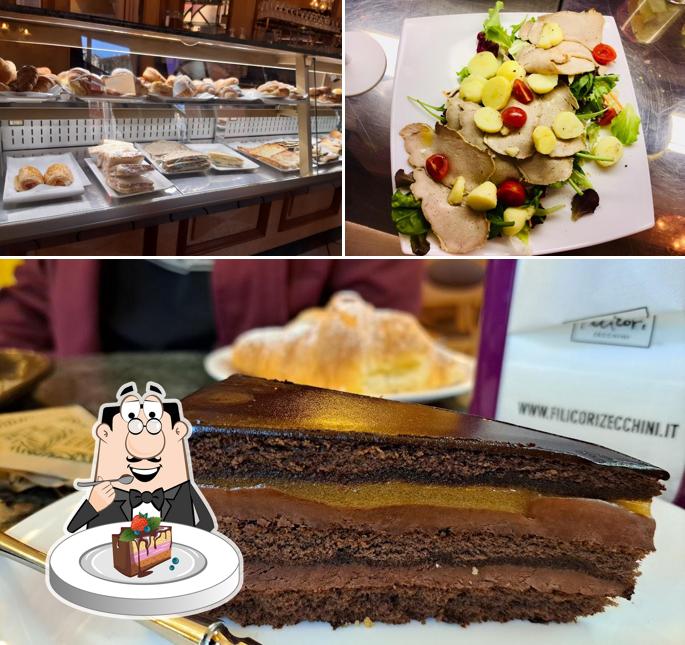 Torta al cioccolato al Antico Caffè Viola